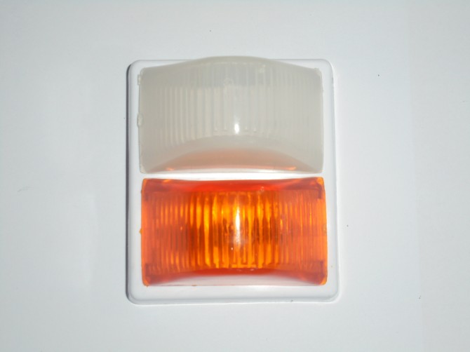 Lampka Sygnalizacyjna  WOS-2 ( WOS-1 podwójna) biało-pomarańczowa